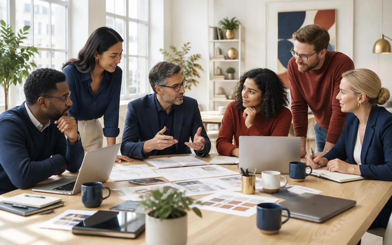 Moose Infotech strategists, designers and engineers working together